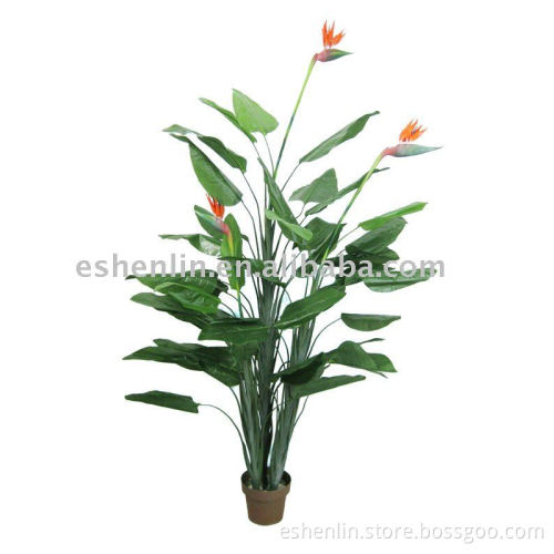 artificial bird of paradise plants and flowers